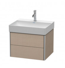 Тумба под раковину, Duravit, XSquare, шгв 584*460*397, раковина-необходимо заказать, цвет-лён