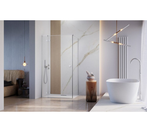 Боковая стенка, Radaway, шв 750*2000, хром, цвет стекла-прозрачный, Easy Clean