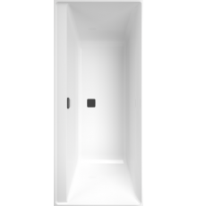 Ванна, Villeroy&Boch, Collaro, шгв 1700*750*470, цвет-альпийский белый/чёрный матовый