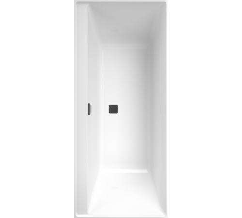 Ванна, Villeroy&Boch, Collaro, шгв 1700*750*470, цвет-альпийский белый/чёрный матовый
