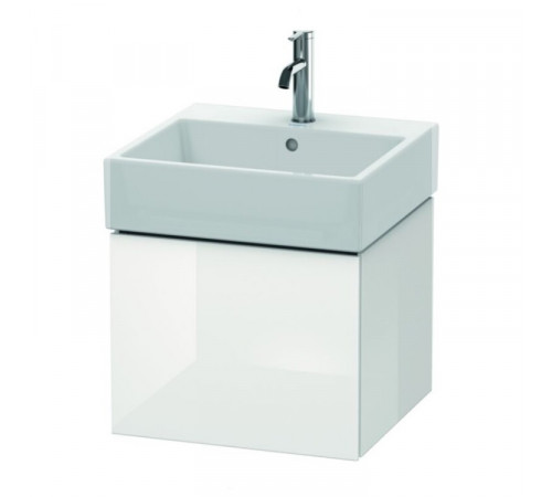 Тумба под раковину, Duravit, L-Cube, шгв 484*459*394, раковина-необходимо заказать, цвет-белый глянцевый