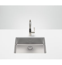 Мойка, Dornbracht, шгв 590*440*196, отверстия для смесителя-отсутствуют, цвет-сталь