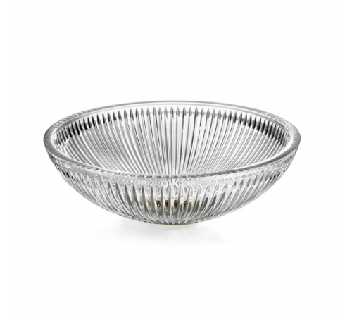 Раковина, 3SC, Elegance, шгв 435*435*160, отверстия для смесителя-отсутствуют, цвет-прозрачный хрусталь/фурнитура-Gold Polished 24Kt