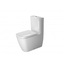Унитаз, Duravit, Happy D.2, напольный, шгв 365*630*415, HygieneGlaze, цвет-белый