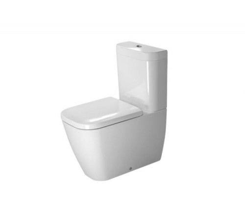 Унитаз, Duravit, Happy D.2, напольный, шгв 365*630*415, HygieneGlaze, цвет-белый