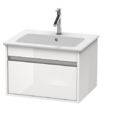 Тумба под раковину, Duravit, Ketho, шгв 600*475*410, раковина-необходимо заказать, цвет-белый глянцевый