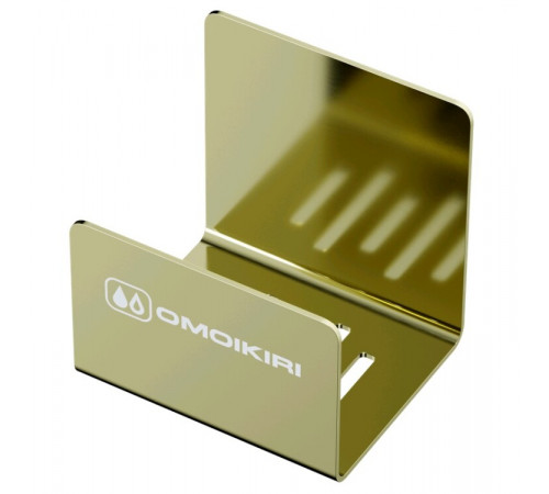 Держатель для губки, Omoikiri, SH-01, цвет-золото светлое