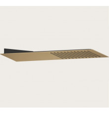 Верхний душ, Gessi, Tremillimetri, Quadro, 300*300, цвет-Warm Bronze Brushed PVD