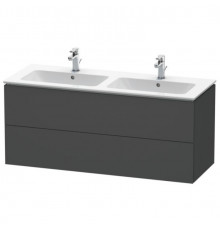 Тумба под раковину, Duravit, L-Cube, шгв 1290*481*550, раковина-необходимо заказать, цвет-графит матовый
