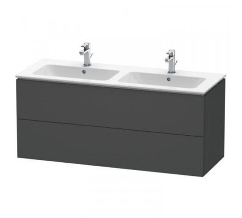 Тумба под раковину, Duravit, L-Cube, шгв 1290*481*550, раковина-необходимо заказать, цвет-графит матовый