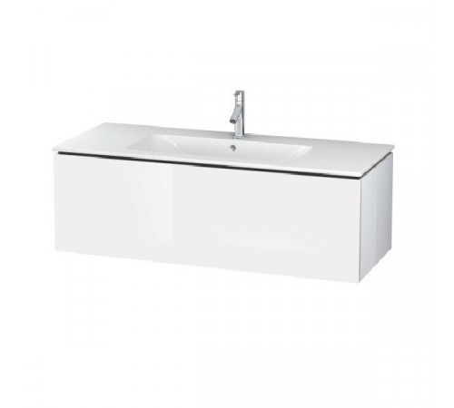 Тумба под раковину, Duravit, L-Cube, шгв 1220*481*400, раковина-необходимо заказать, цвет-белый глянцевый