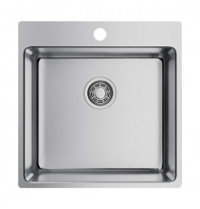 Мойка, OMOIKIRI, Amadare, шгв 500*505*200, отверстия для смесителя-1, цвет-нержавеющая сталь