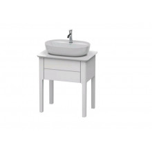 Тумба для консоли, Duravit, Luv, шгв 688*450*743, раковина-необходимо заказать, цвет-скандинавский белый шелковисто-матовый
