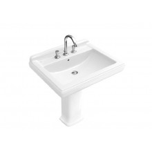 Раковина, Villeroy&Boch, Hommage, шгв 750*580*200, CeramicPlus, цвет-альпийский белый