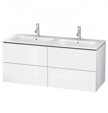 Тумба под раковину, Duravit, L-Cube, шгв 1290*481*550, раковина-необходимо заказать, цвет-белый глянцевый