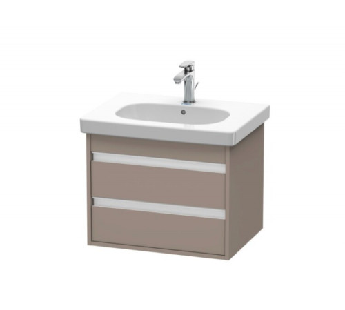 Тумба под раковину, Duravit, Ketho, шгв 600*455*480, раковина-необходимо заказать, цвет-базальт матовый