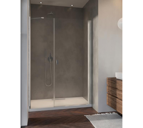 Дверь, Radaway, NES DWS, шв 1200*2000, петли-справа, хром, цвет стекла-прозрачный, Easy Clean