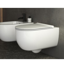 Унитаз, Globo, MODE, подвесной, шгв 340*530*330, CERASLIDE, BATAFORM, цвет-белый