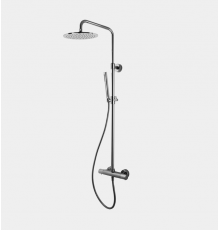 Душевая стойка, Fima Carlo Frattini, Shower column, цвет-брашированный никель
