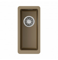 Мойка, OMOIKIRI, Kata, шгв 200*420*160, отверстия для смесителя-отсутствуют, цвет-карамель