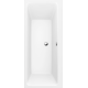 Ванна, Villeroy&Boch, Collaro, шгв 1600*750*470, цвет-альпийский белый (белый Alpin)/хром