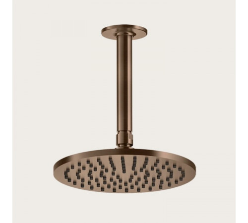 Верхний душ, Gessi, Inciso, 200*200, цвет-Copper Brushed PVD