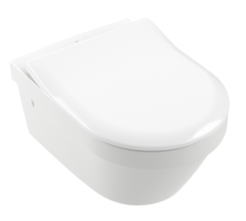 Унитаз, Villeroy&Boch, Architectura, подвесной, шгв 370*530*330, CeramicPlus, цвет-альпийский белый