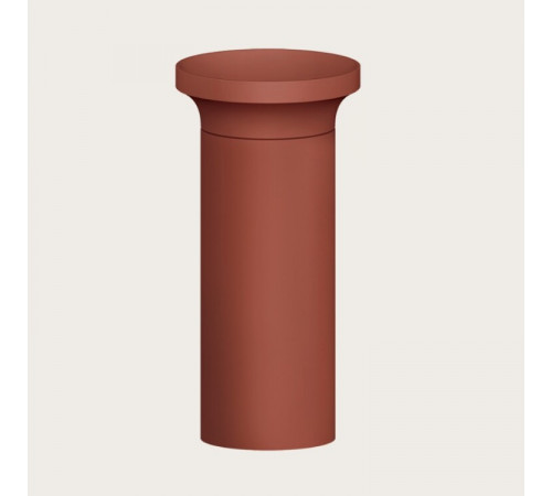 Раковина, Gessi, Origini, шгв 445*445*900, отверстия для смесителя-отсутствуют, цвет-Coral matt