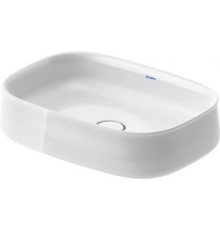 Раковина, Duravit, Zencha, шгв 550*390*135, отверстия для смесителя-отсутствуют, цвет-белый