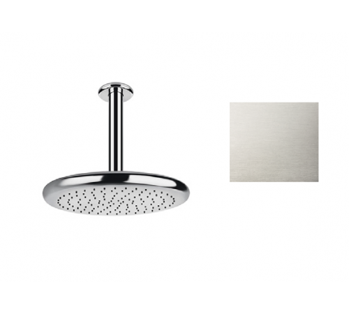 Верхний душ, Gessi, Cono, 334*334, цвет-Brushed Chrome