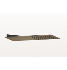 Верхний душ, Gessi, Tremillimetri, Quadro, 300*300, цвет-Coffee Brushed bronze PVD