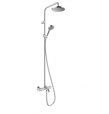 Душевая стойка, Hansgrohe, Vernis Blend, EcoSmart, цвет-хром