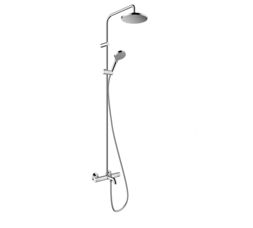 Душевая стойка, Hansgrohe, Vernis Blend, EcoSmart, цвет-хром