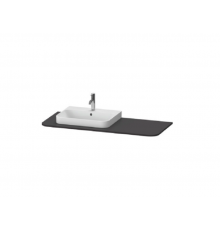 Столешница, Duravit, Happy D.2 Plus, шгв 1300*550*16, цвет-Graphite Super Matt