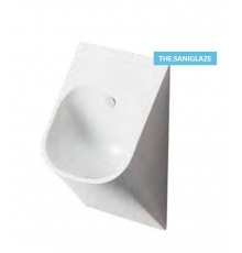Писсуар, Artceram, La Fontana, шгв 330*310*620, Saniglaze, цвет-черный матовый (Товар заказной, возврату не подлежит)