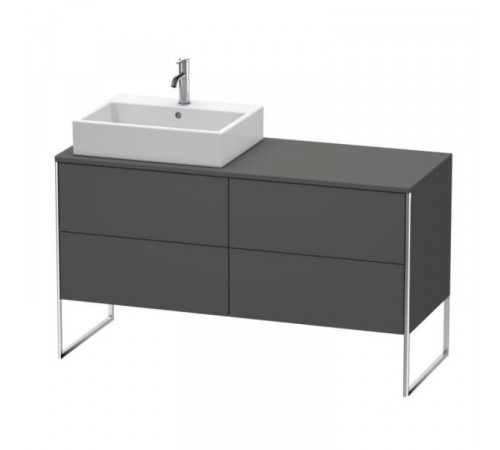 Тумба под раковину, Duravit, XSquare, шгв 1400*548*778, раковина-необходимо заказать, цвет-графит матовый
