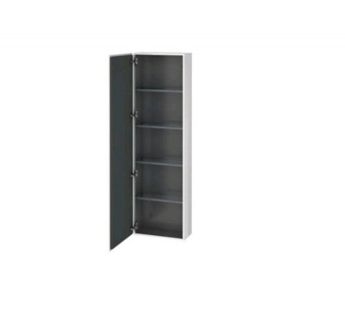 Шкаф-пенал, Duravit, L-Cube, шгв 500*243*1760, петли-слева, цвет-орех натуральный