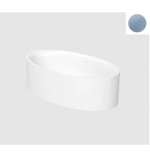 Ванна, Bette, BetteEve Oval Silhouette, шгв 1850*1000*450, BetteGlasur® Plus, цвет-Blue Satin matt