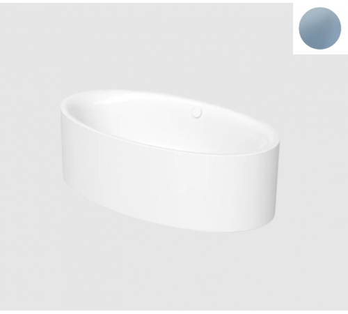 Ванна, Bette, BetteEve Oval Silhouette, шгв 1850*1000*450, BetteGlasur® Plus, цвет-Blue Satin matt
