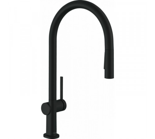Смеситель для кухни, Hansgrohe, Talis M54, Eco, цвет-черный матовый