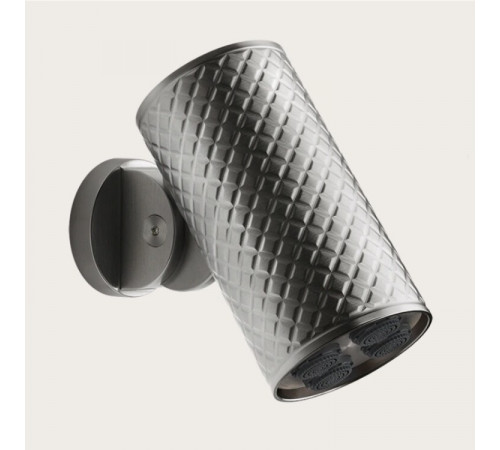 Верхний душ, Gessi, Spotwater Intreccio, 79*79, цвет-Steel Brushed