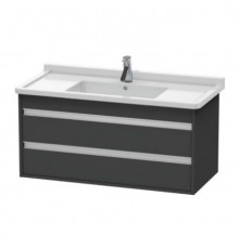 Тумба под раковину, Duravit, Ketho, шгв 1000*455*480, раковина-необходимо заказать, цвет-графит матовый