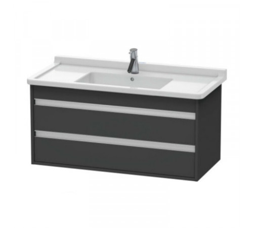 Тумба под раковину, Duravit, Ketho, шгв 1000*455*480, раковина-необходимо заказать, цвет-графит матовый