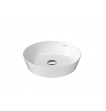 Раковина, Duravit, Cape Cod, шгв 430*430*100, отверстия для смесителя-отсутствуют, цвет раковины-белый глянцевый