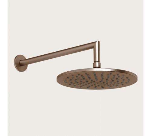 Верхний душ, Gessi, 250*250, цвет-Copper Brushed PVD