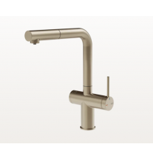 Смеситель для кухни, Gessi, INEDITO, с функцией фильтрации воды, цвет-Finox Brushed Nickel