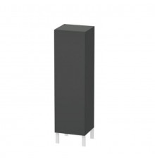 Шкаф-пенал, Duravit, L-Cube, шгв 400*363*1320, петли-слева, цвет-графит матовый