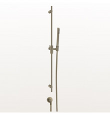 Душевой гарнитур, Gessi, Habito Unito, 23, цвет-Finox Brushed Nickel