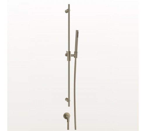 Душевой гарнитур, Gessi, Habito Unito, 23, цвет-Finox Brushed Nickel