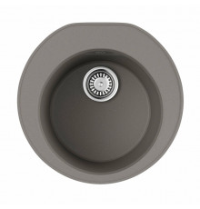 Мойка, OMOIKIRI, Miya, шгв 505*490*230, отверстия для смесителя-3 промаркированных, цвет-Leningrad grey